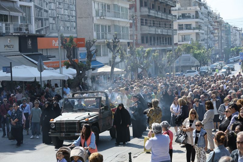 Η Σύναξη του Οσίου Γεωργίου του νέου ομολογητού (Καρσλίδη) στην Ιερά Μητρόπολη Δράμας.